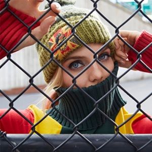 L.A.M.B. x Burton "Natty" turtleneck Baselayer Top in Rasta